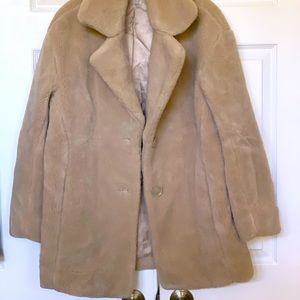 & Other Stories Faux Fur Teddy Coat